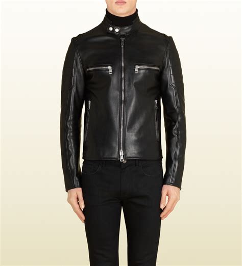 gucci leather wear|gucci leather men.